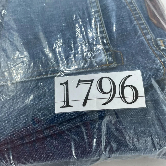 Ralph Lauren Straight Jeans Mens 36x32 blue 1796 - Picture 9 of 9